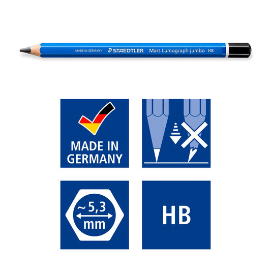 STAEDTLER Mars Jumbo Pencil 2B