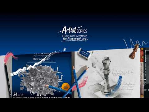STAEDTLER Mars Lumograph Set of 24
