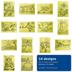 Stationery Box Sand Art - all 14 designs