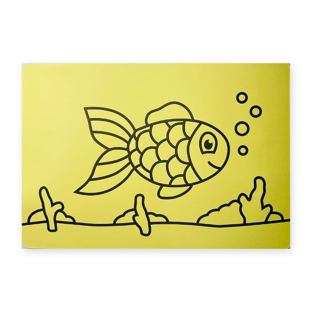Sand Art Sheet - Goldfish