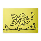 Sand Art Sheet - Goldfish