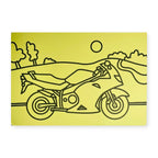 Sand Art Sheet - Motorbike