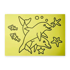 Sand Art Sheet - Dolphins