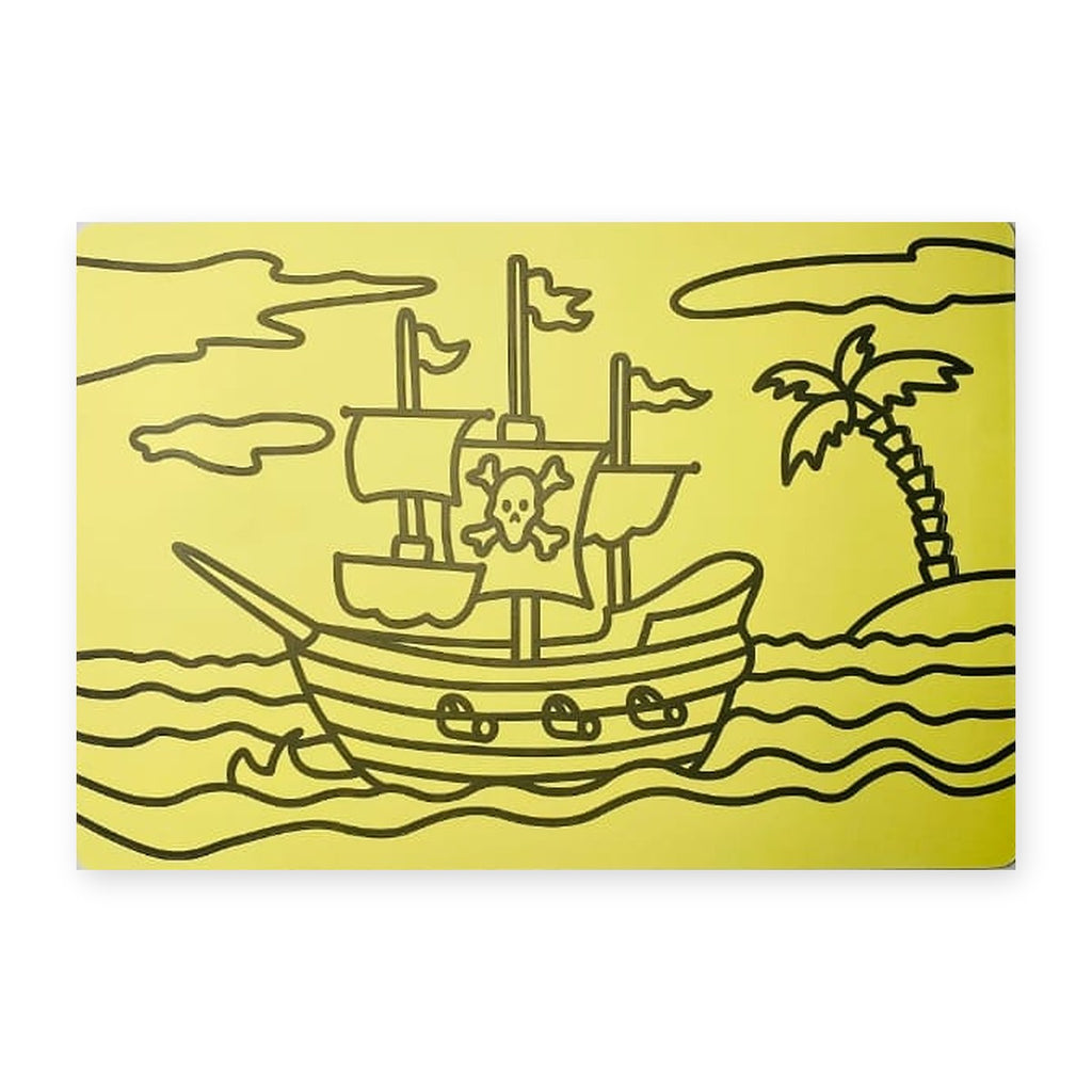 Sand Art Sheet - Pirate Ship