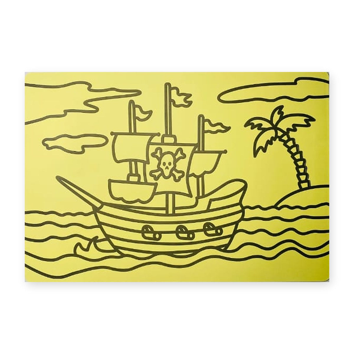 Sand Art Sheet - Pirate Ship