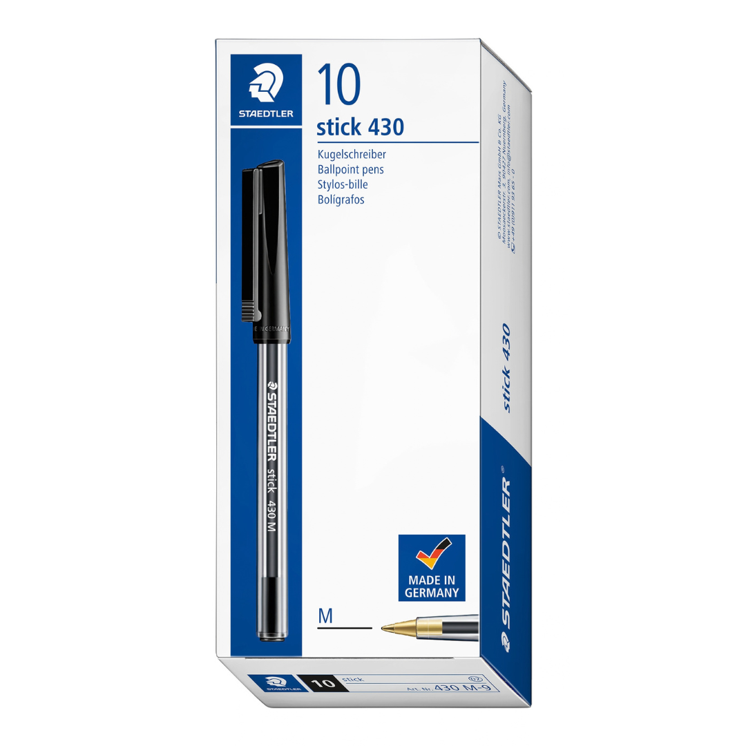 Staedtler Ballpoint Pen - Multiple Colors - Pack of 5/10