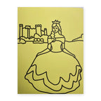 Sand Art Sheet - Castle Princess
