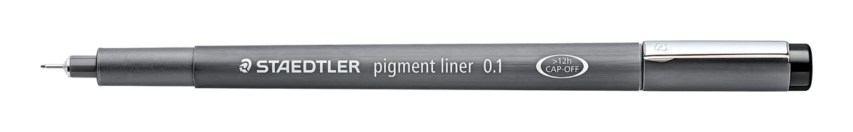 STAEDTLER Pigment Liner 308 — Black, Single