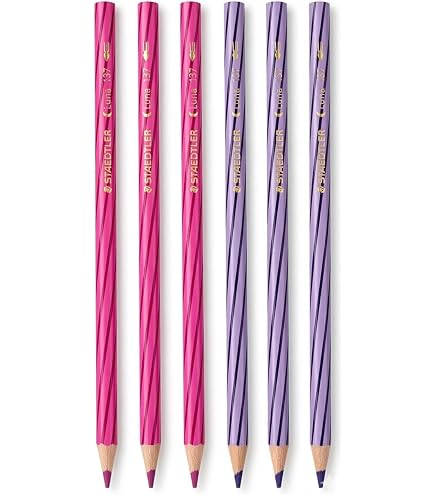 STAEDTLER Luna Watercolour Pencils — H&E Pink, Pack of 6