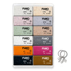 STAEDTLER FIMO effect Modelling Clay Set — 12 Half Blocks