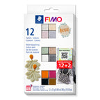 STAEDTLER FIMO effect Modelling Clay Set — 12 Half Blocks