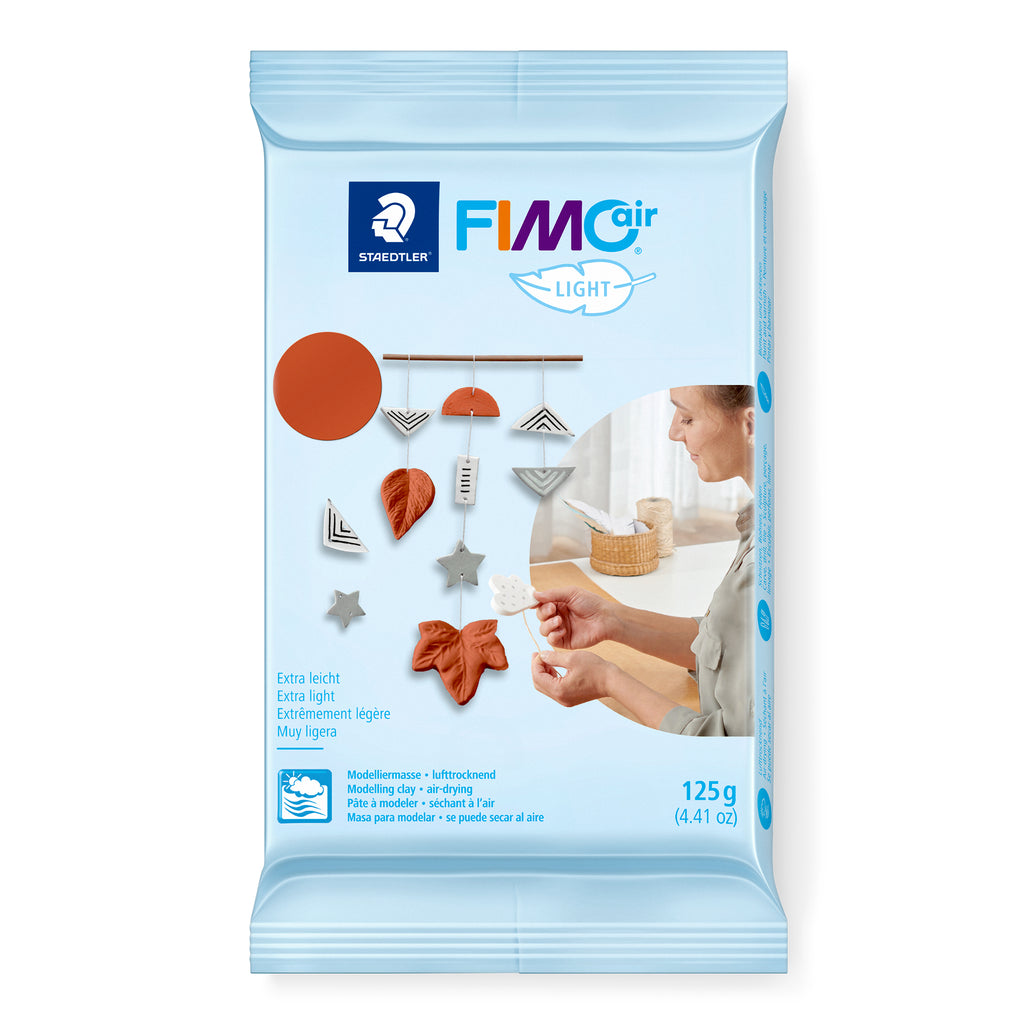 STAEDTLER FIMOair light 8133 Air-Drying Modelling Clay — Terracotta