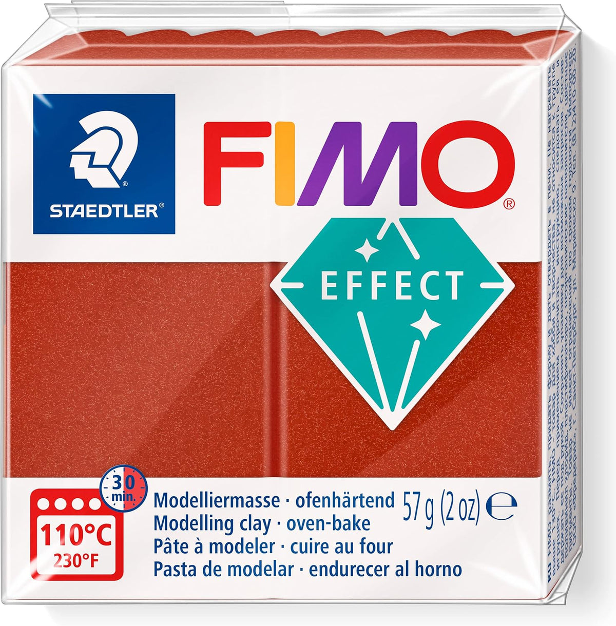 STAEDTLER FIMO Effect Oven-Bake Clay — 57 g