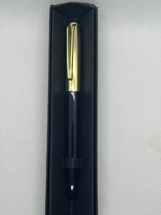 Bruno Visconti Napoli Ballpoint Pen — Black & Gold, in Gift Box