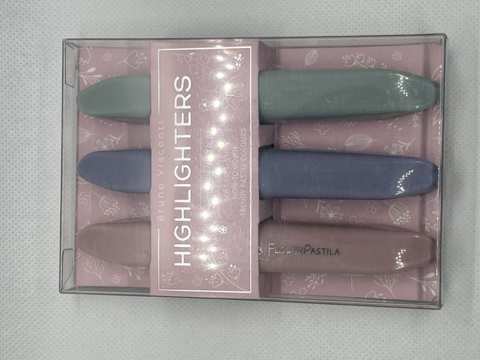 Bruno Visconti Pastel Highlighters — Set of 3