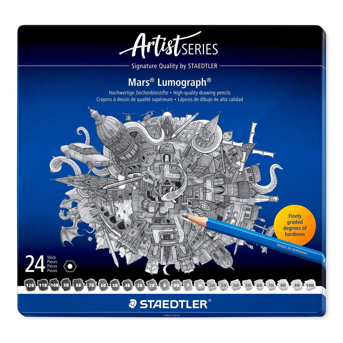 STAEDTLER Mars Lumograph Set of 24