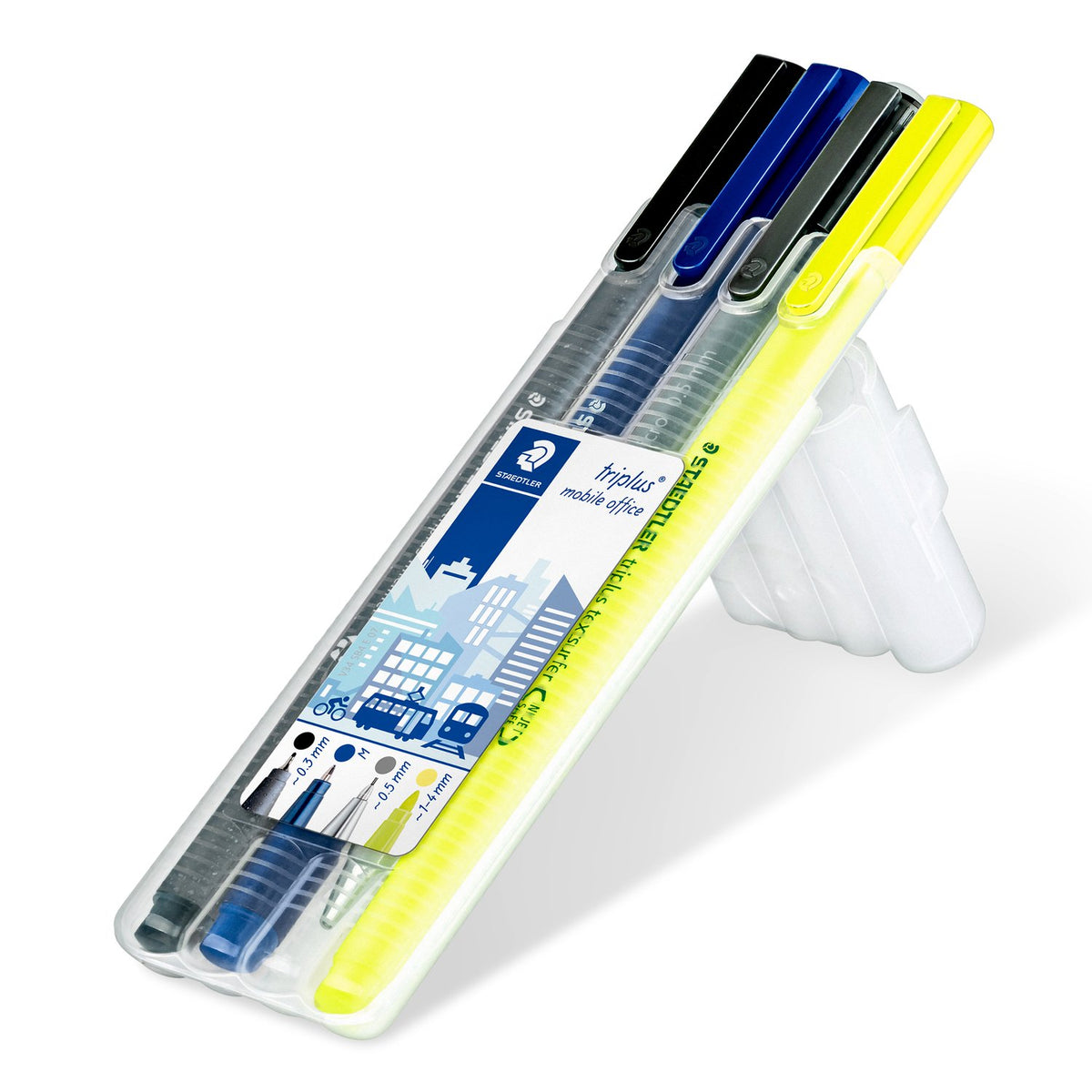 STAEDTLER Triplus Mobile Office Set — 4 Pieces