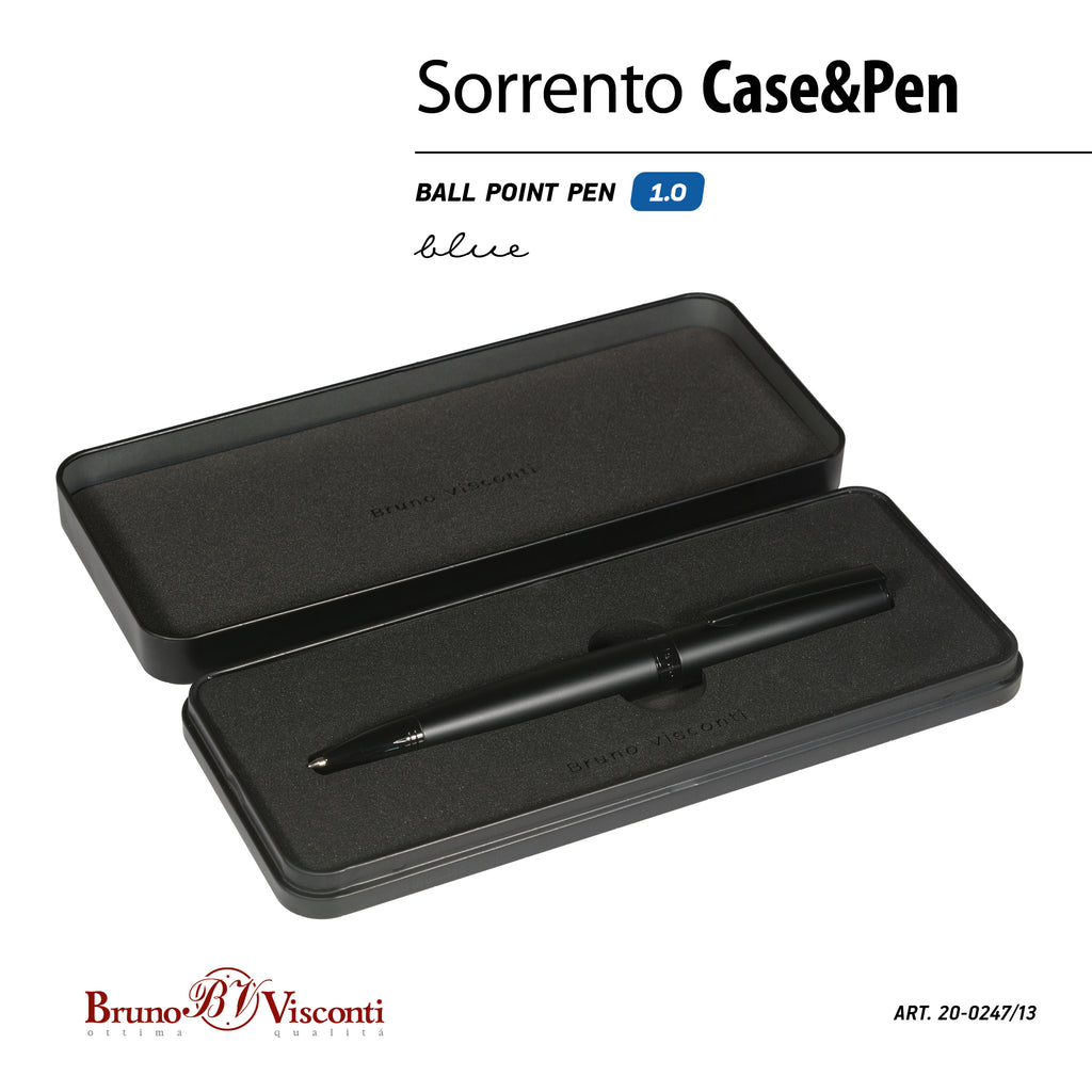 Bruno Visconti Sorrento Ballpoint Pen — in Metal Gift Case