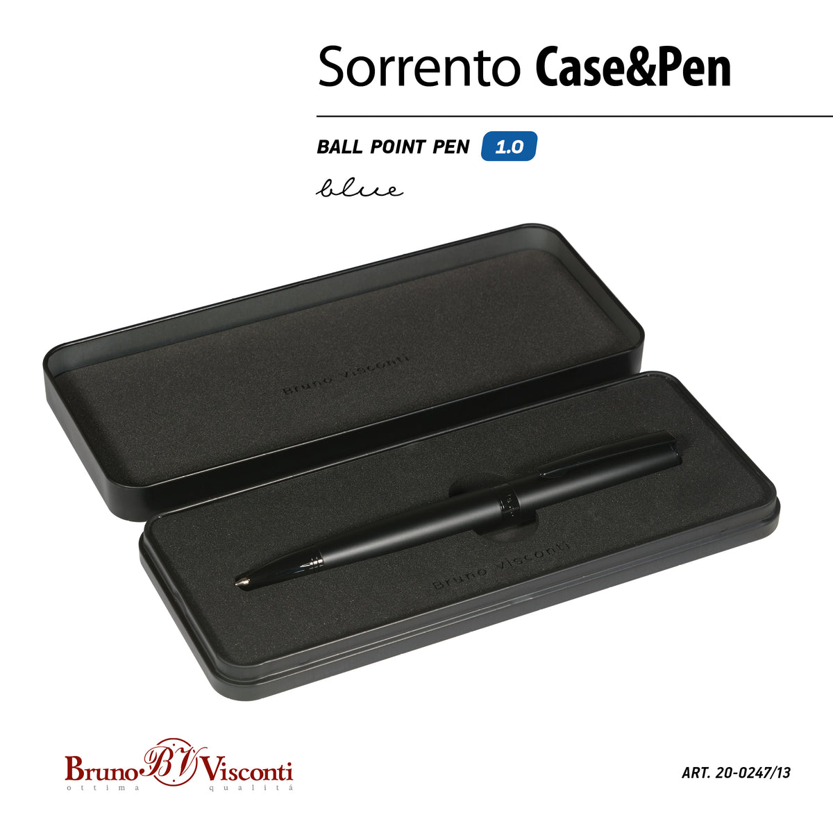 Bruno Visconti Sorrento Ballpoint Pen — in Metal Gift Case