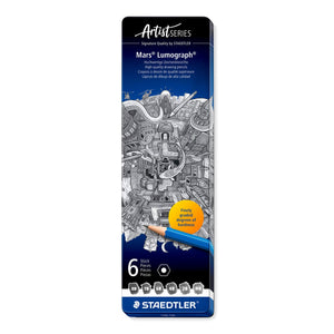 Mars Lumograph, tin of 6