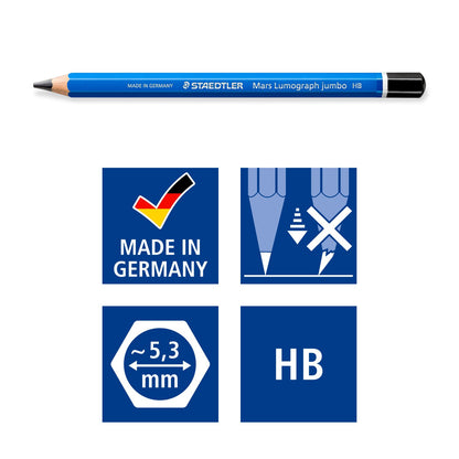 STAEDTLER Mars Jumbo Pencil 2B