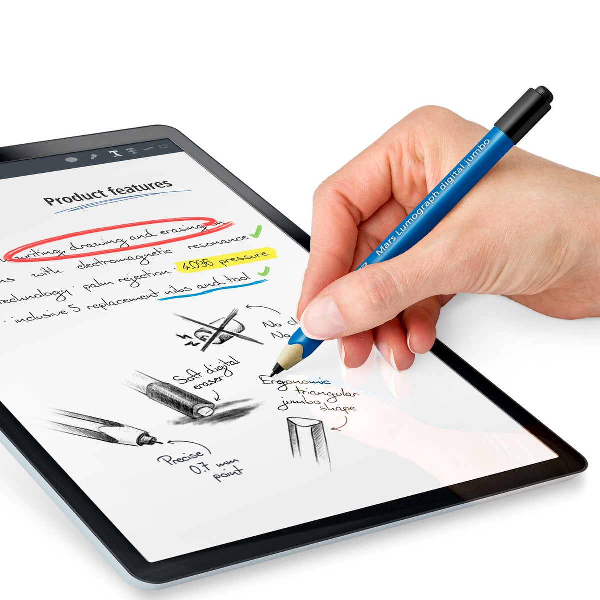 STAEDTLER Mars Lumograph Digital Jumbo Stylus