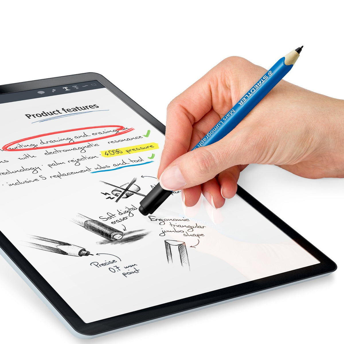 STAEDTLER Mars Lumograph Digital Jumbo Stylus