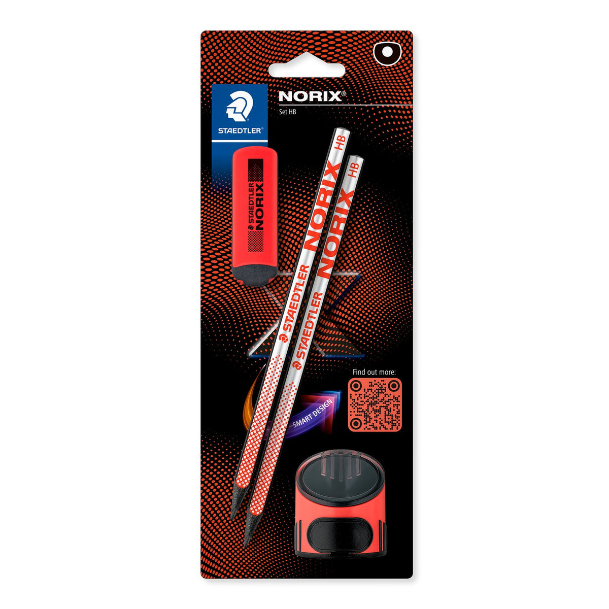 NORIX® 181 Pencil + Eraser + Sharpener Limited Edition