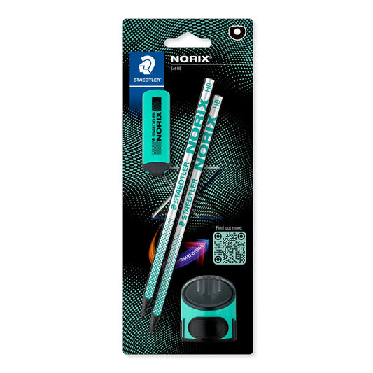 NORIX® 181 Pencil + Eraser + Sharpener Limited Edition