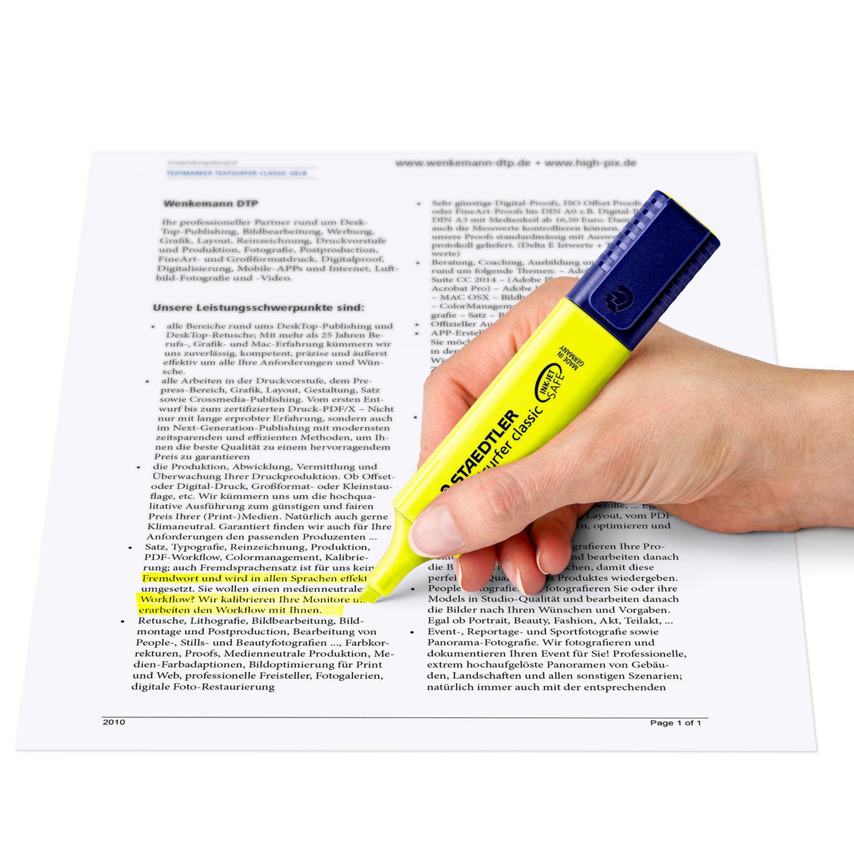 STAEDTLER Textsurfer Classic Highlighters — Set of 8