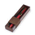 Bruno Visconti Monaco Ballpoint Pen — Red Soft-Touch, in Gift Box