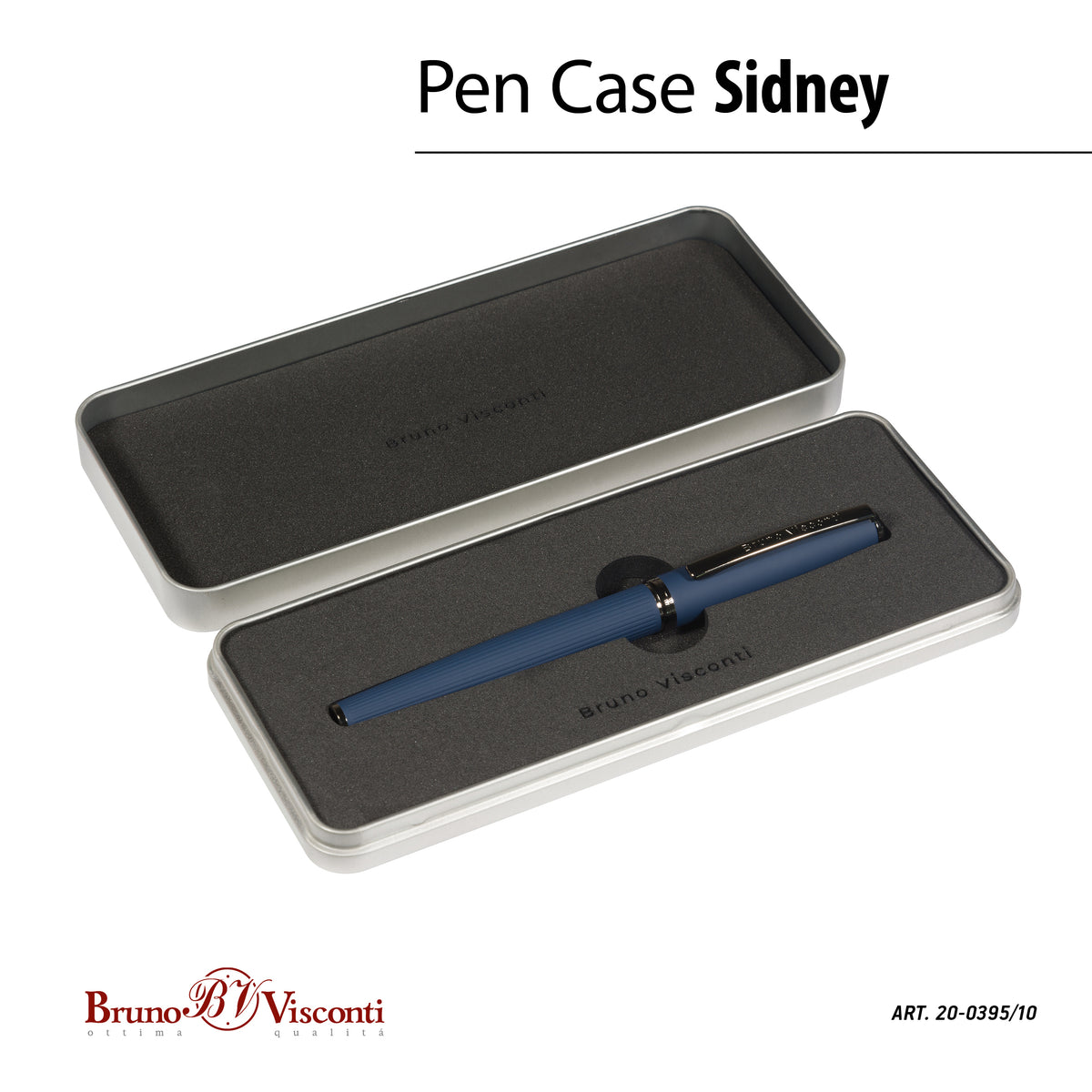 Bruno Visconti Sidney Pen — Soft-Touch, in Metal Gift Case