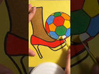 Stationery Box Sand Art Sheet — A4 with 10 Colour Sand Packets