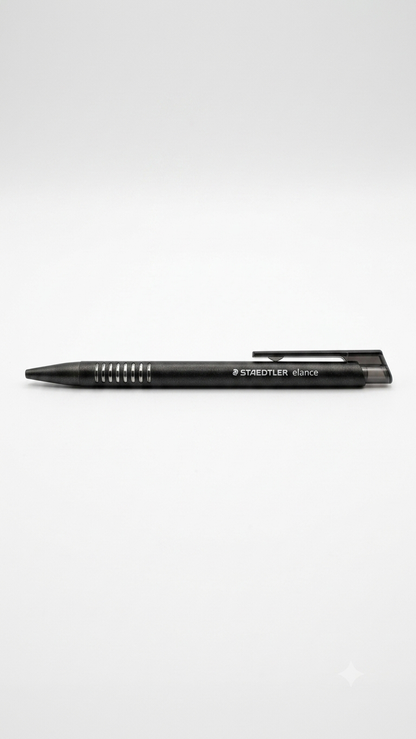 Staedtler Elance 421 25-3 Ballpoint Pen with Metal Clip - Blue Ink