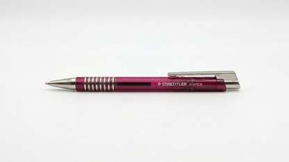 Staedtler Elance 421 25-3 Ballpoint Pen with Metal Clip - Blue Ink