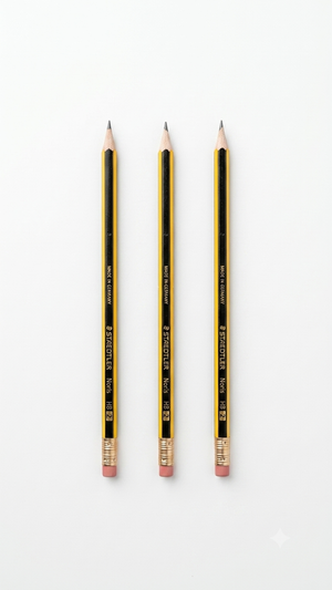 Noris HB with eraser