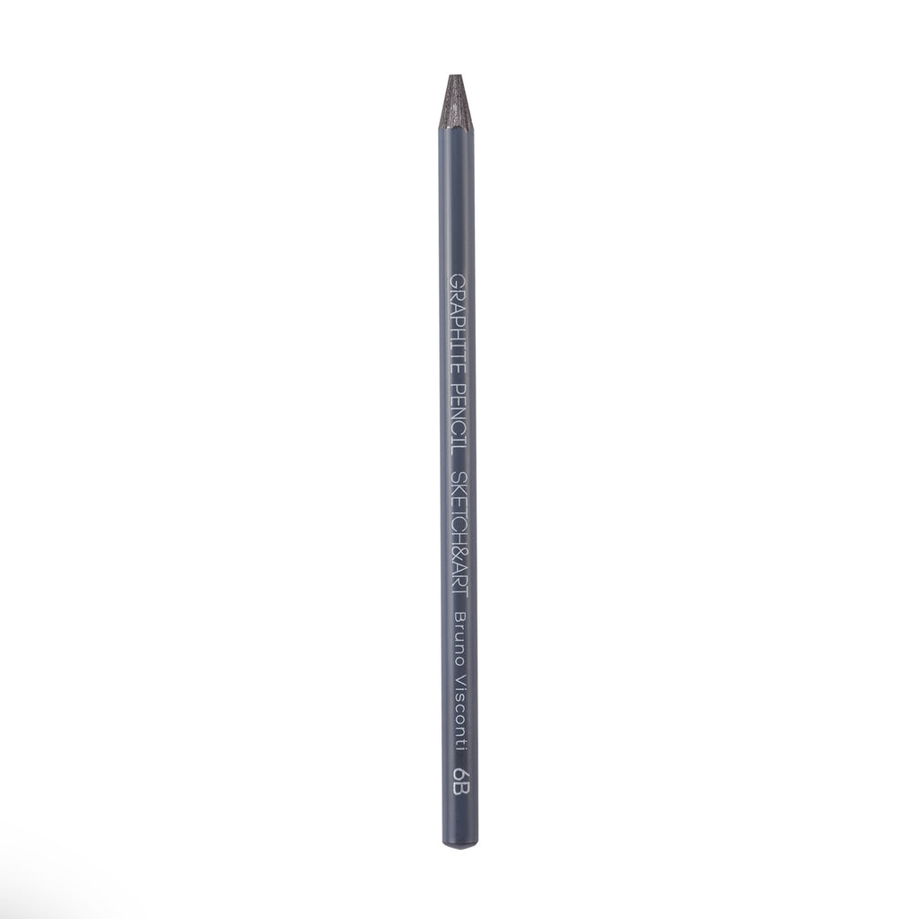 Bruno Visconti Sketch&Art Woodless Graphite Pencils — Set of 6 (2H–8B)