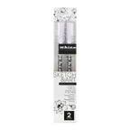 Bruno Visconti Sketch&Art White Gel Pens — Set of 2 (0.8 mm & 1.0 mm)
